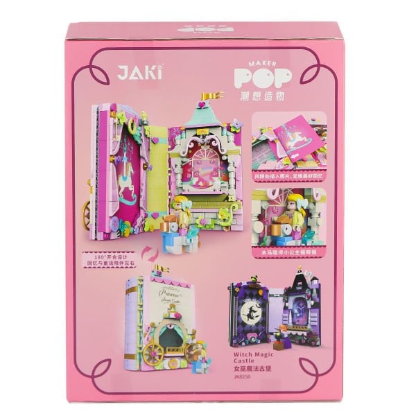 JK8251 Jaki Block - Prenses Hikaye Kitap Sahnesi 491 Parça Yapım Seti