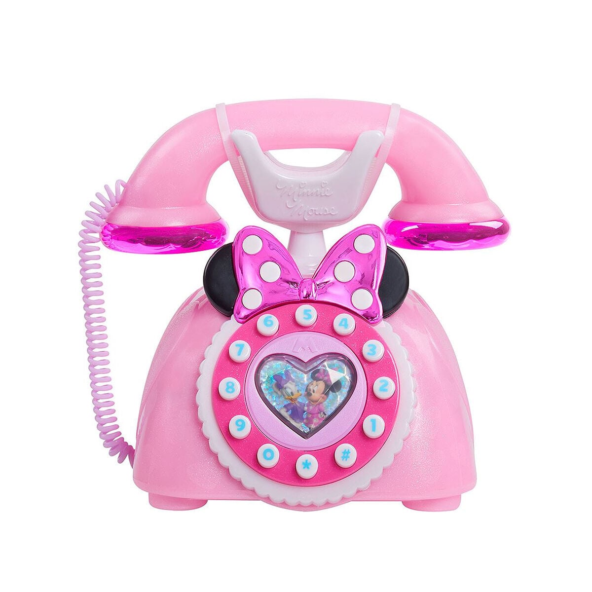 JP88272 Minnie Mouse Sesli ve Işıklı Retro Telefon