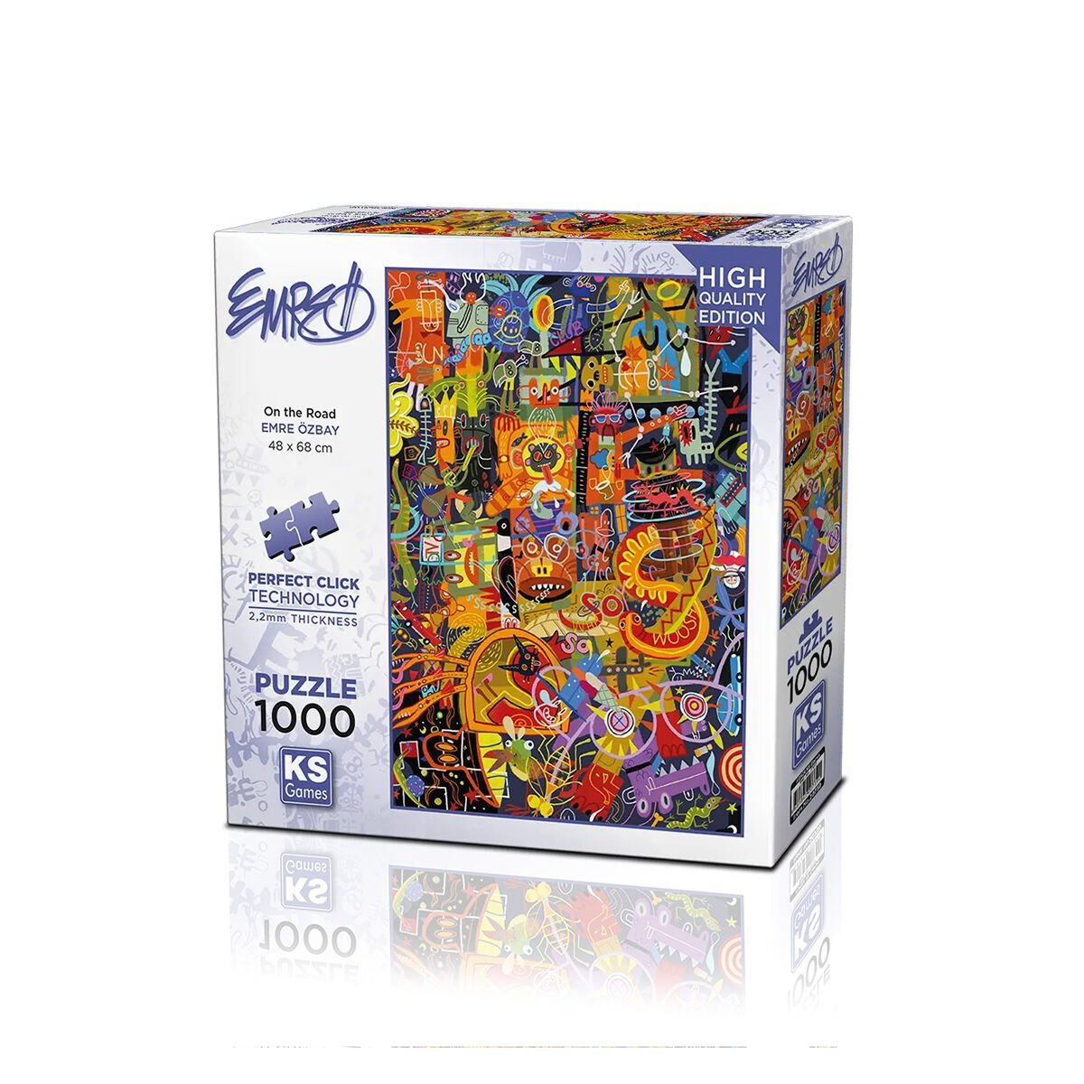 20739 PUZZLE 1000 ON THE ROAD