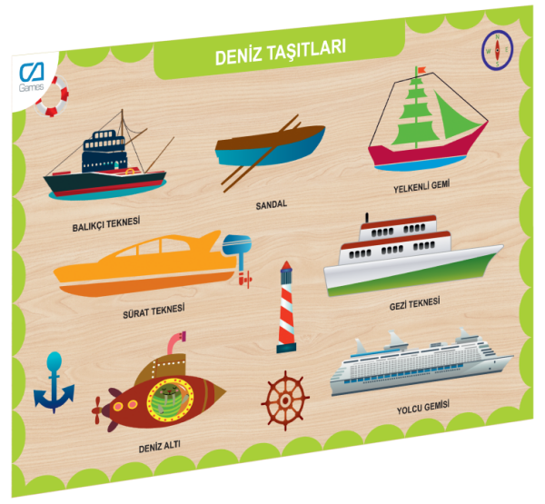 CAAHS-3201 CAMES AHŞAP DENİZ TAŞITLARI BUL-TAK