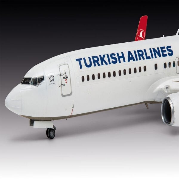 63772 Revell - Turkish Airlines Boeing 737-800 1:144 Maket Kiti