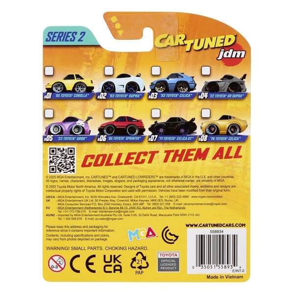 558934 CarTuned JDM 2022 Toyota GR Supra - Gri Araba