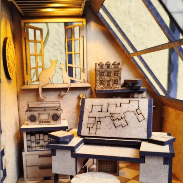 ALG-4001 STUDY ROOK BOOK NOOK