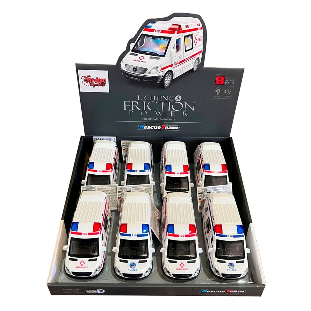 HT-7737 SURT IŞIKLI SESLİ AMBULANS POLİS