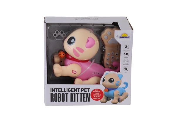 5135 SUN-RST-RC ROBOT AKILLI KEDİ FF SESLİ 3 7 USB 2R