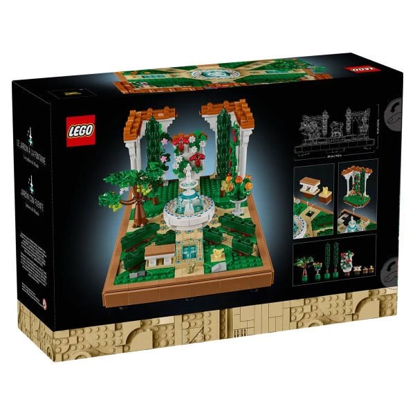 10359 Lego icons Çeşmeli Bahçe - Fountain Garden 1302 parça +18 yaş