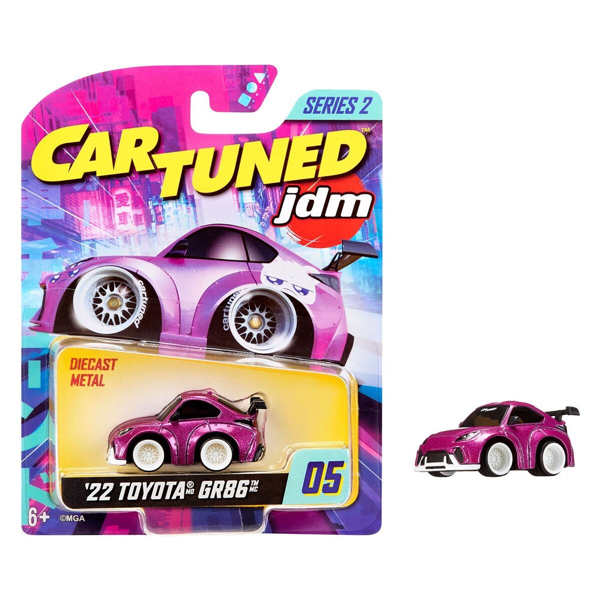 558941 CarTuned JDM 2022 Toyota GR86 - Mor Araba