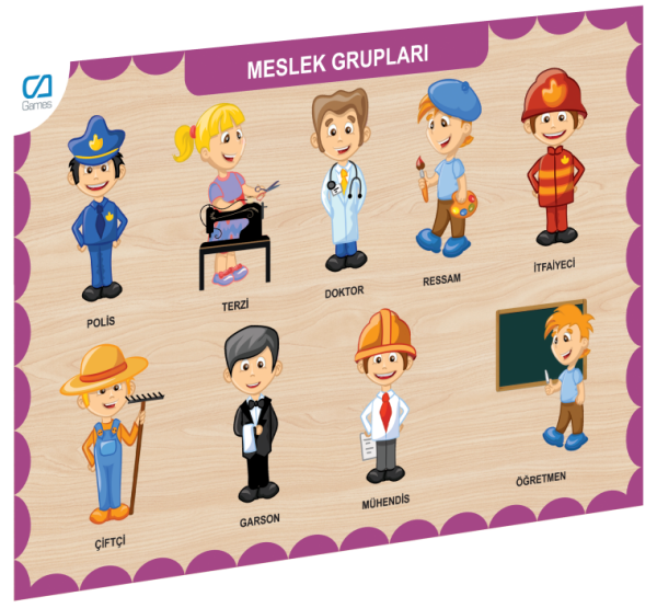 CAAHS-3203 CA GAMES AHŞAP MESLEK GRUPLARI BUL-TAK
