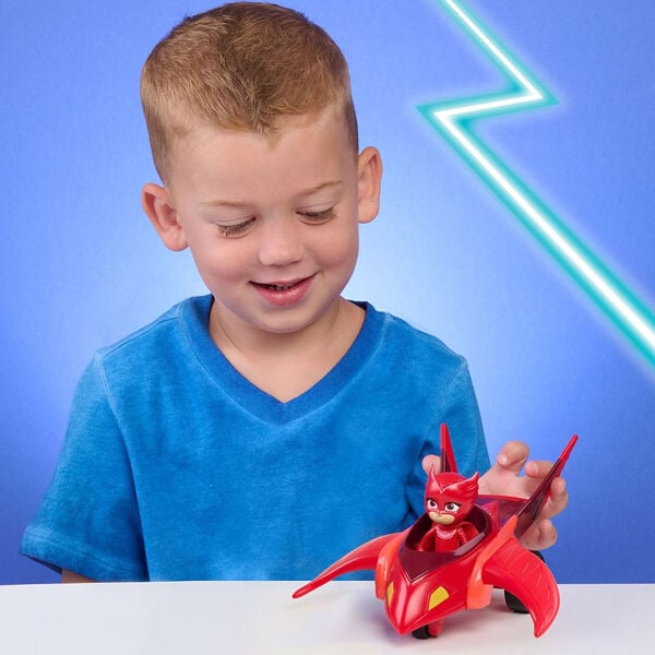 JP95653 PJ Masks Owlette Figür ve Owl Glider Araç