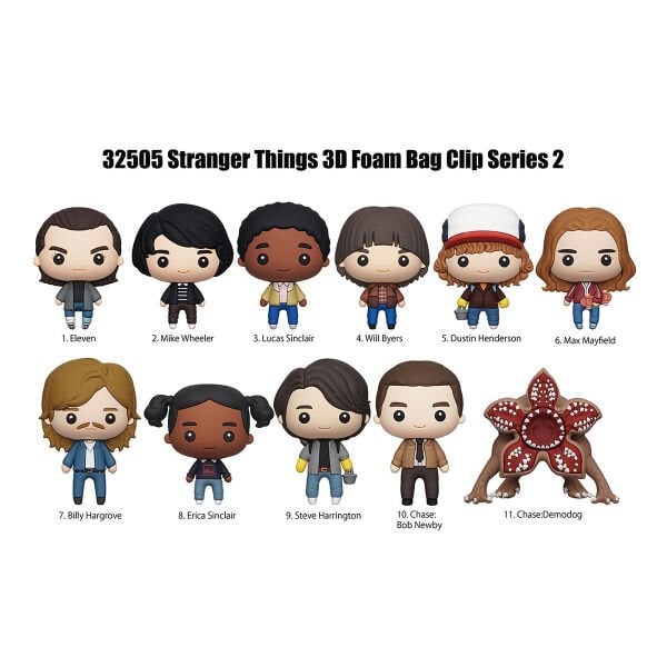 MONO32505 Monogram Stranger Things Klipsli Figür Seri 2 24lü display