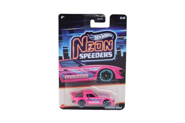 HLH72 Hot Wheels Neon Yarışlar Temalı Arabalar