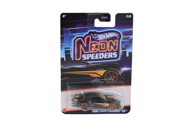 HLH72 Hot Wheels Neon Yarışlar Temalı Arabalar