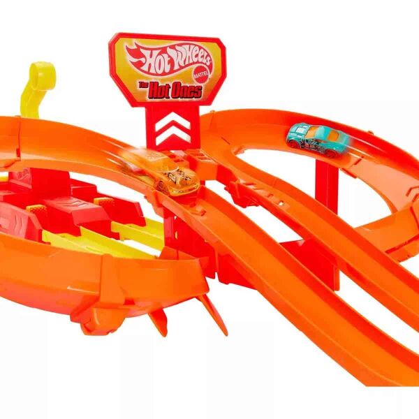 JFD11 Hot Wheels The Hot Ones Crash Speedway Frenzy