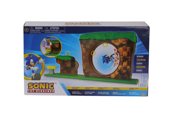 JKSON40393 Sonic Hill Zone Figür ve Oyun Seti