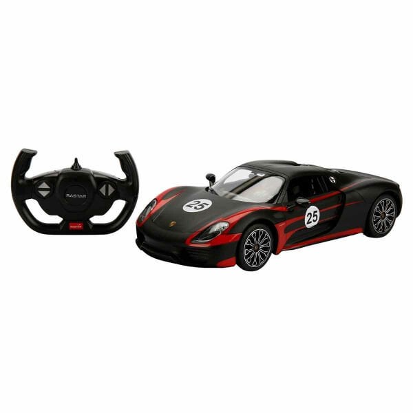 70710 1:14 Uzaktan Kumandalı Porsche 918 Spyder Weissach Işıklı Araba 32 cm