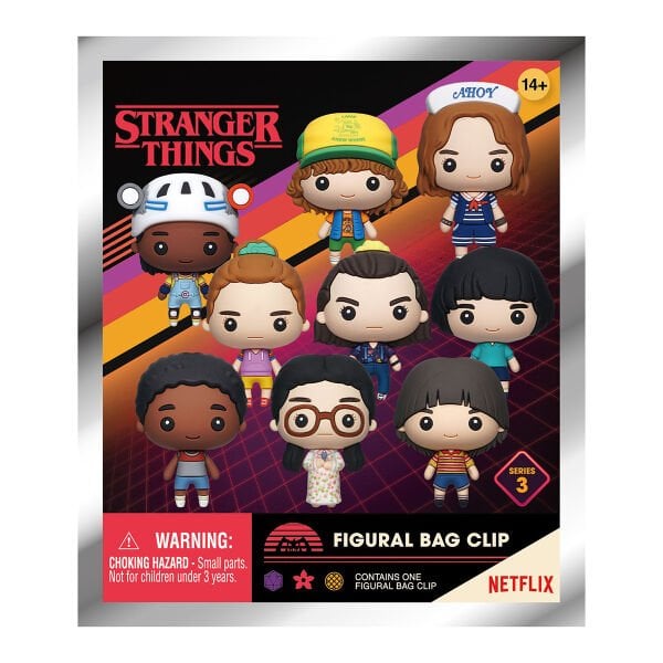 MONO32560 Monogram Stranger Things Klipsli Figür Seri 3 24lü display