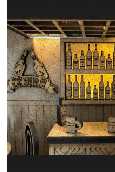 ALG-4005 MİNİ BEER HOUSE BOOK NOOK