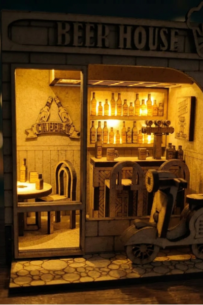 ALG-4005 MİNİ BEER HOUSE BOOK NOOK
