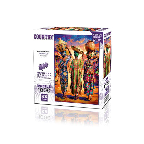 20874 PUZZLE 1000 RHYTHM OF AFRİCA