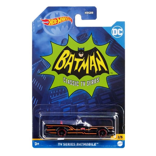 HDG89 Hot Wheels Batman Temalı Arabalar