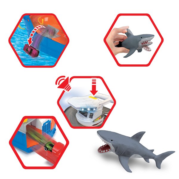 203779001 Dickie, Sesli ve Işıklı Köpek Balığı Saldırısı