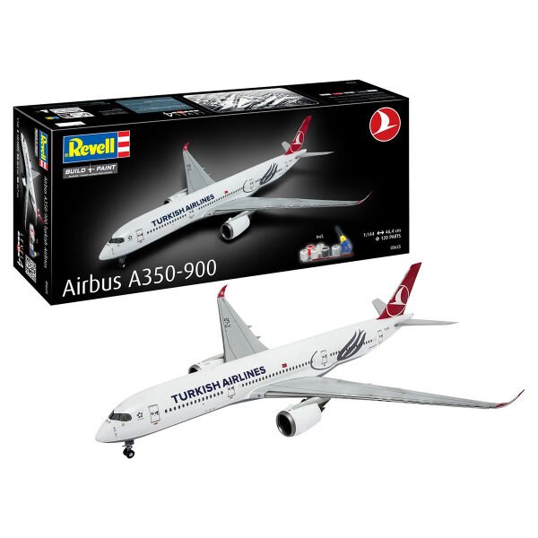 5625 Revell - Turkish Airlines Airbus A350-900 Maket Kiti | Erkol