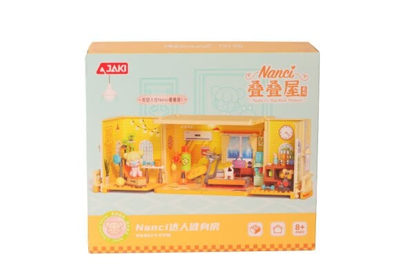 HK131 JAKİ SPOR SALONU 279 PARÇA BLOCK OYUNCAK