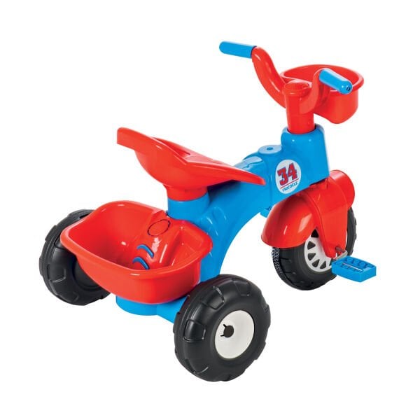 07 169 ATOM BİSİKLET MAVİ KIRMIZI FLEXO