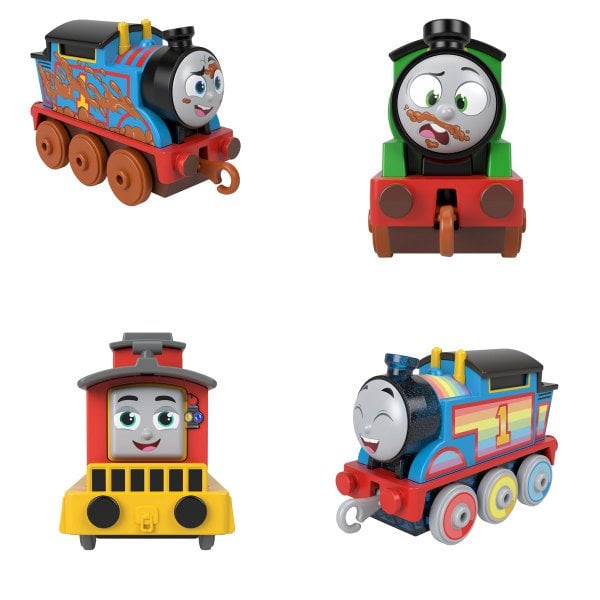 HFX89 Thomas ve Friends - Küçük Tekli Tren (Sür-Bırak)