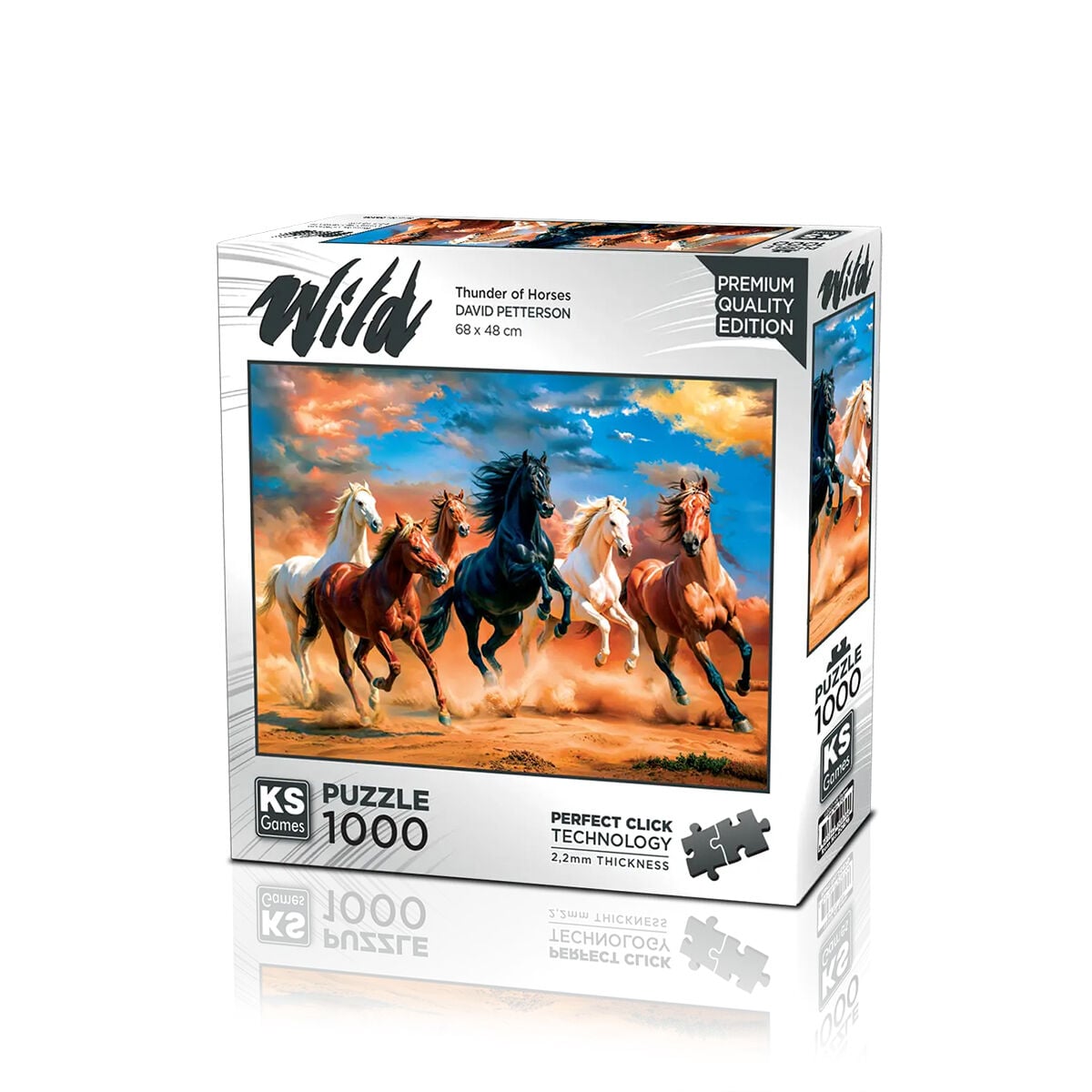 20876 PUZZLE 1000 THUNDER OF HORSES