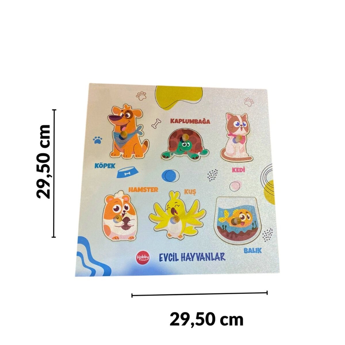 HH2076-EVCİL HAYVANLAR YAPBOZ