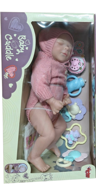 KNG-902-5 905-2 KUT 43 CM GERÇEKÇİ BEBEK VE