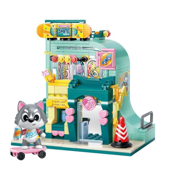 K28009-KP28009 Keeppley Lovely Street -  Husky Skate Shop 343 Parça Yapım Seti