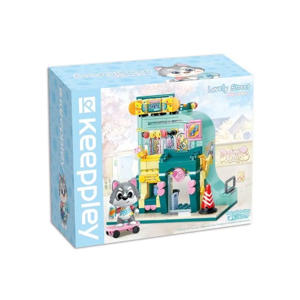 KP28009 Keeppley Lovely Street -  Husky Skate Shop 343 Parça Yapım Seti