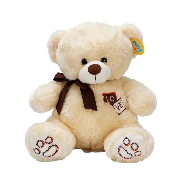 4001011 SUN-SABC-JNH-PFF-SK PELUŞ AYI OTURAN KURDELELİ 46CM 2R