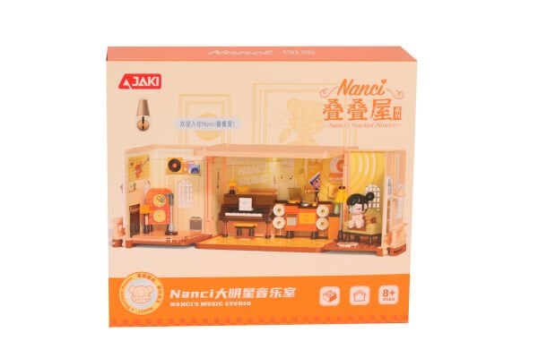 HK133 JAKİ BÜYÜK YILDIZ MÜZİK ODASI 256 PARÇA BLOCK OYUNCAK