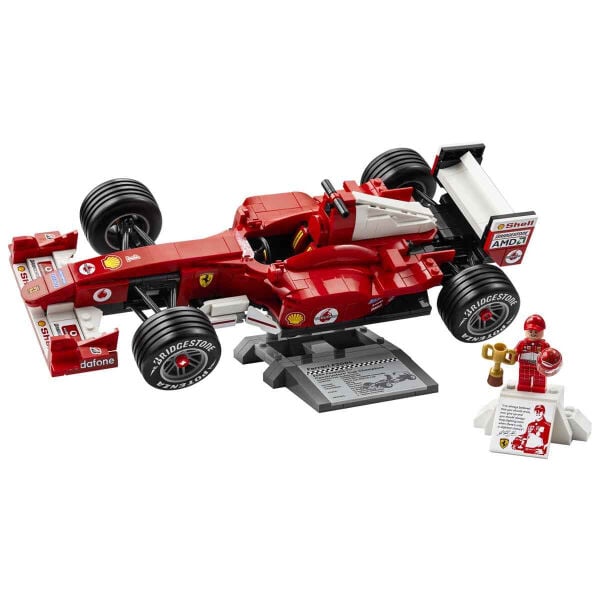 11375 Lego icons Ferrari F2004 ve Michael Schumacher 735 parça +18 yaş