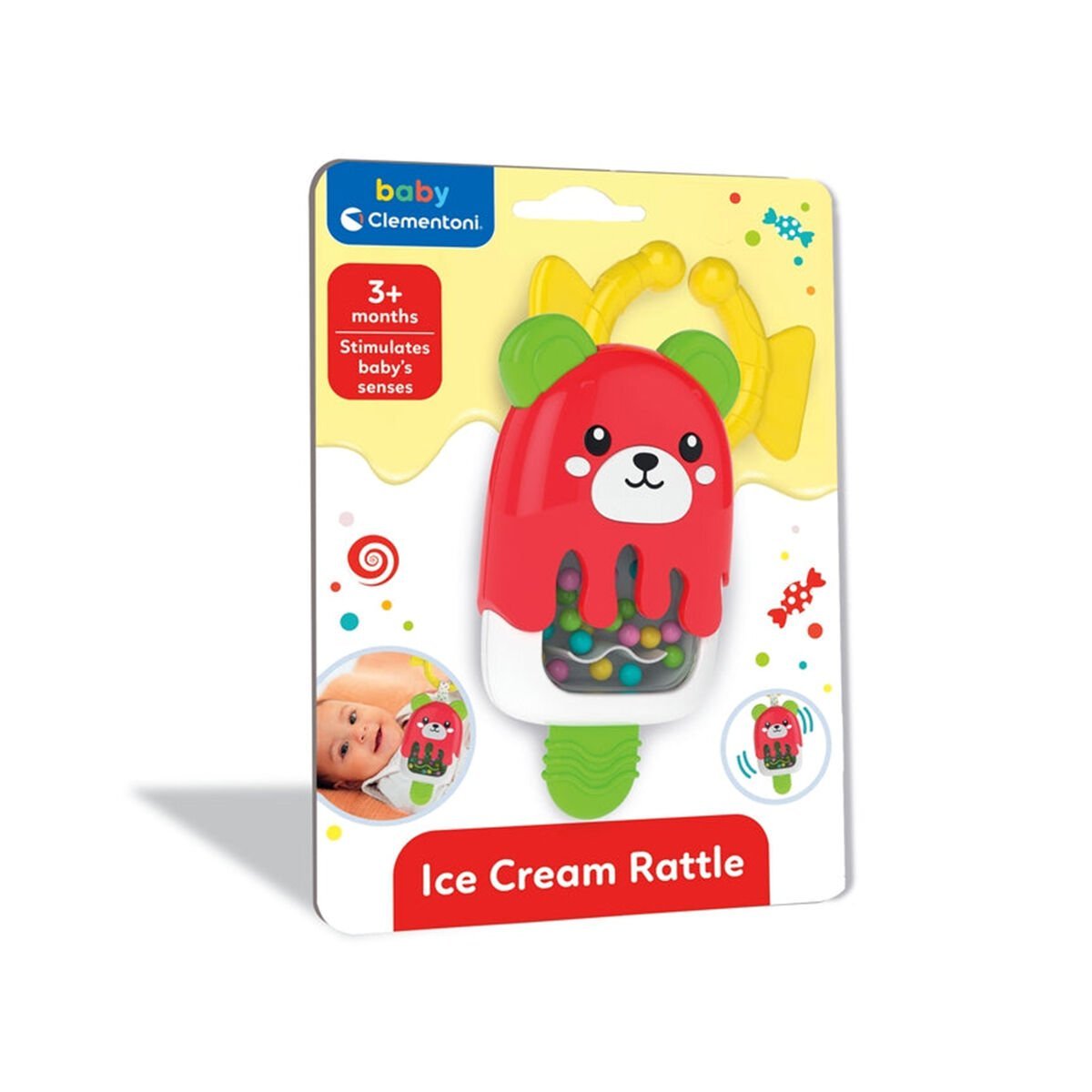 17503 Baby Clementoni - Dondurma Çıngırak