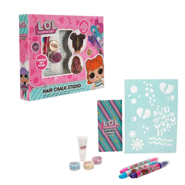78067 SUN-RMS-HOBİ SET LOL HAIR CHALKS LOL