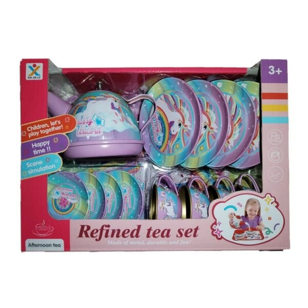 966-D34 METAL ÇAY SETİ 15 PARÇA PONY