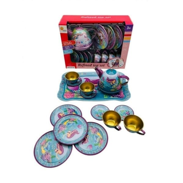 966-D34 METAL ÇAY SETİ 15 PARÇA PONY