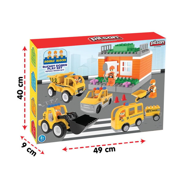 03 614 1010361401002 DOUBLE BLOCKS KEPÇELİ DOZER SETİ