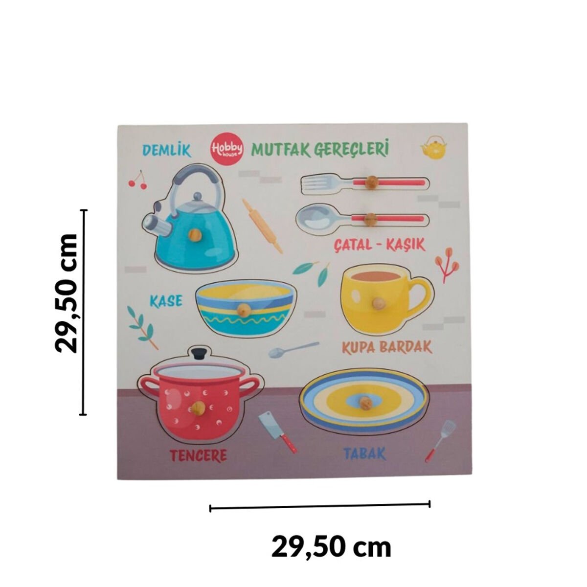 HH2077-MUTFAK GEREÇLERİ YAPBOZ