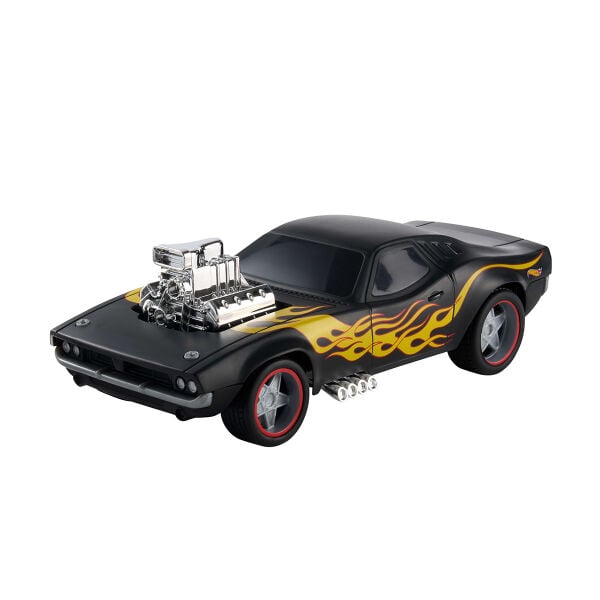 JNB89 Hot Wheels Uzaktan Kumandalı 1:16 Siyah Rodger Dodger