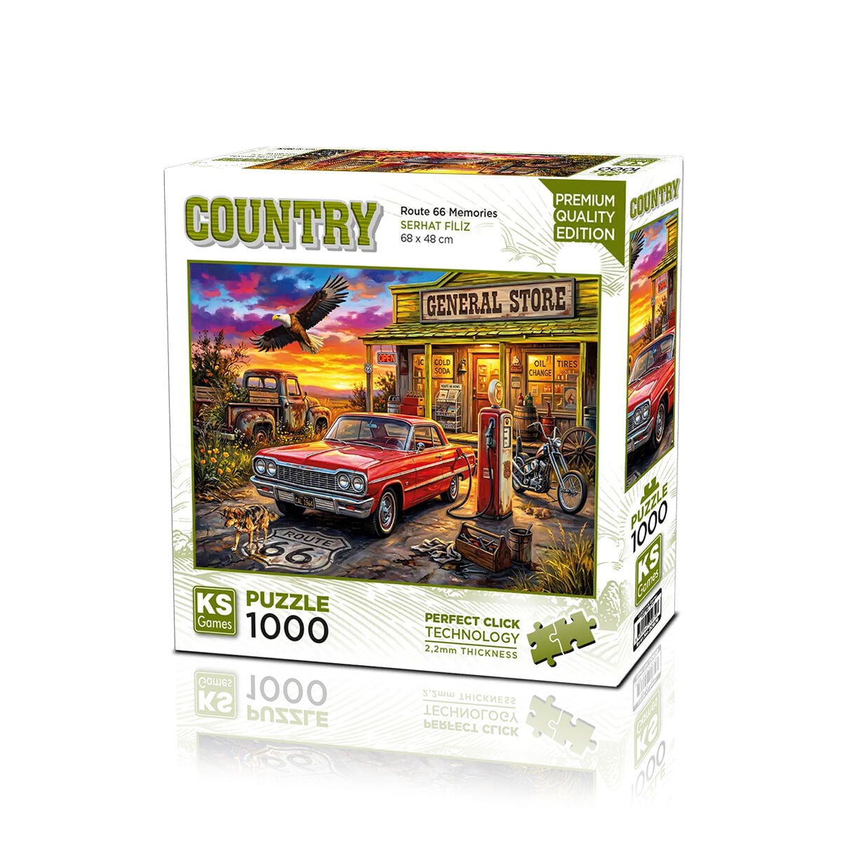 20879 PUZZLE 1000 ROUTE 66 MEMORİES