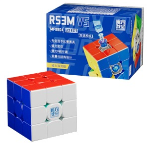 MF8804 MOYU 3X3 RS3M V5 THİRD ORDER MAGNETİC DOUBLE MODULATİON CUBE