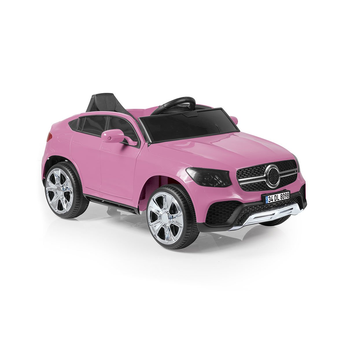 8398 Grand Suv 12V Pembe Akülü Araba -Dolu Oyuncak