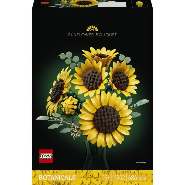 11502 Lego Botanicals Ayçiçeği Buketi 686 parça +18 yaş