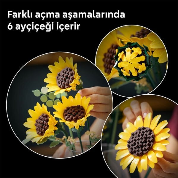11502 Lego Botanicals Ayçiçeği Buketi 686 parça +18 yaş