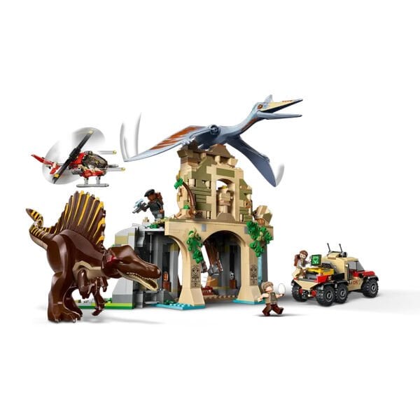 76976 Lego Jurassic World Spinosaurus ve Quetzalcoatlus 984 parça +8 yaş